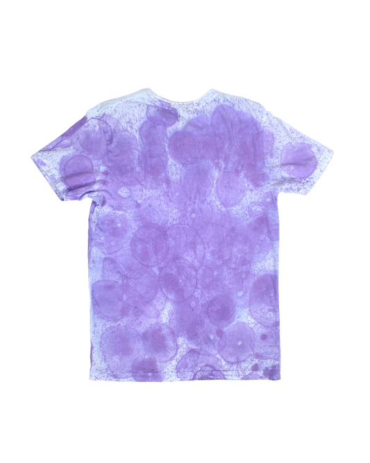 Lavender Bubble Dyed T-Shirt