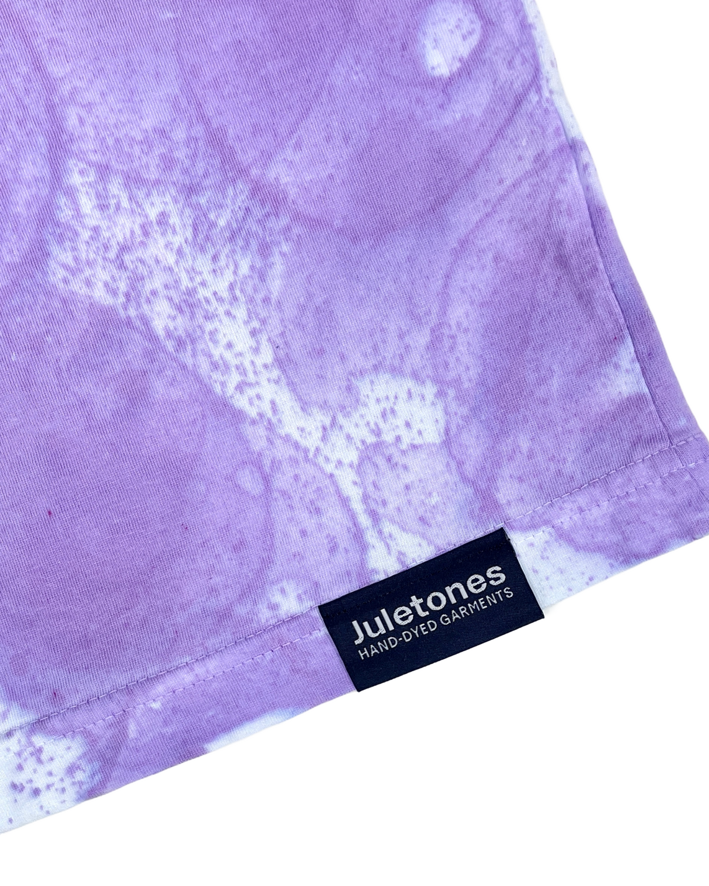 Lavender Bubble Dyed T-Shirt