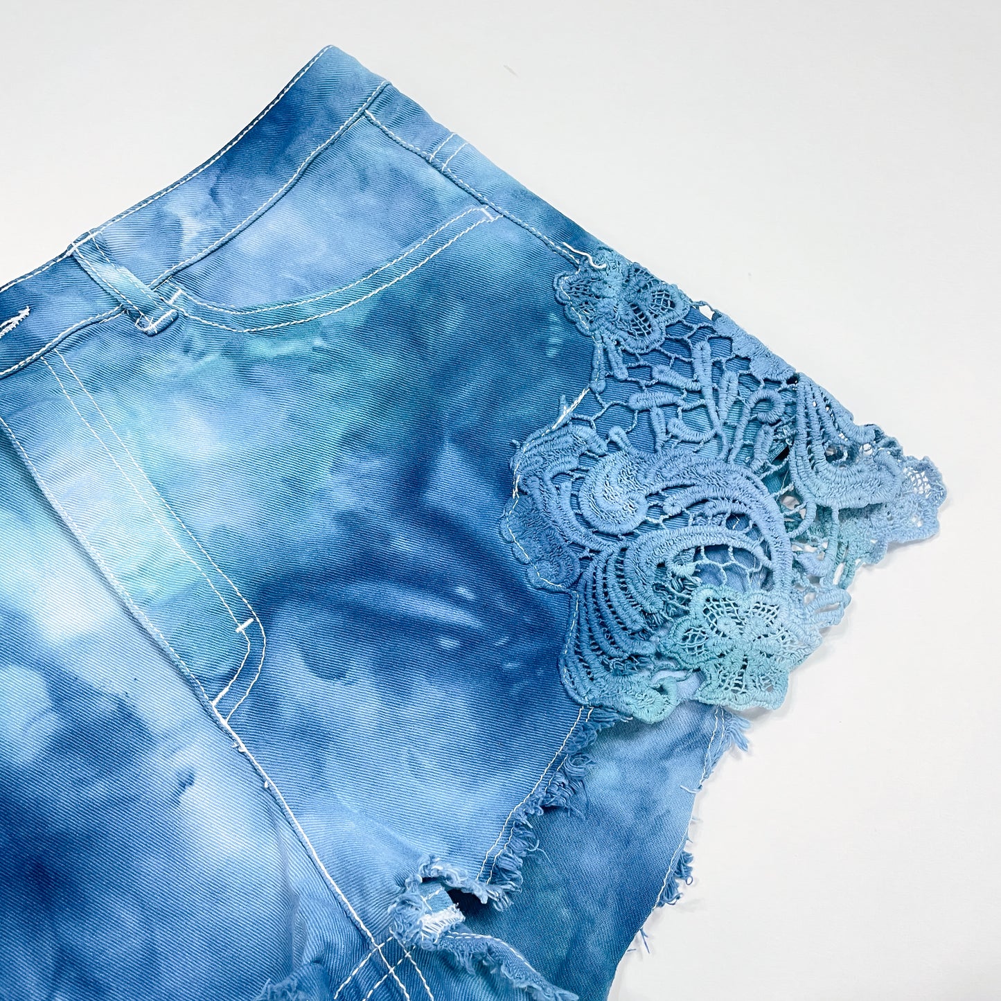 Rainy Day Hand-Dyed Shorts