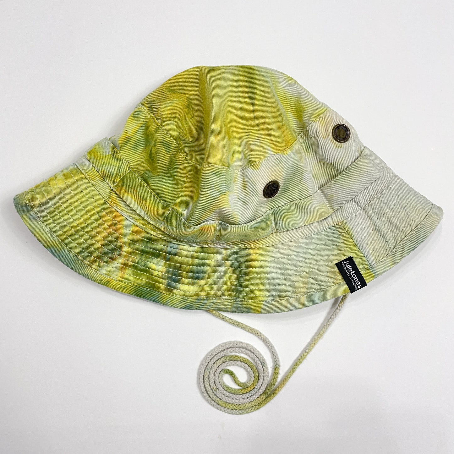 Yellow Daisy Hand-Dyed Bucket Hat