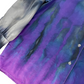 Purple Long Sleeve Gravity Ice-Dye Button Down