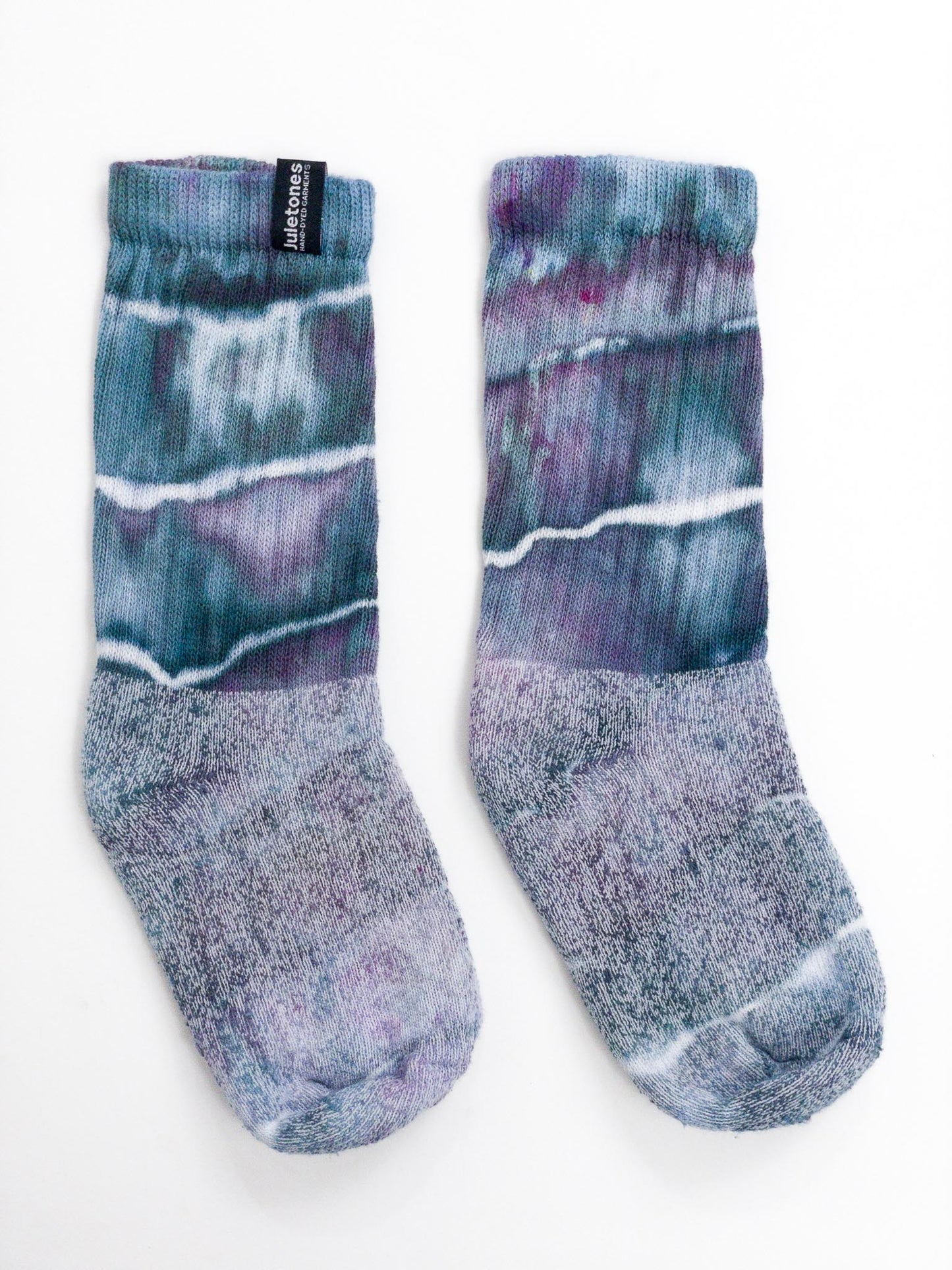 Ice-Dyed Geode Socks Scheme #2