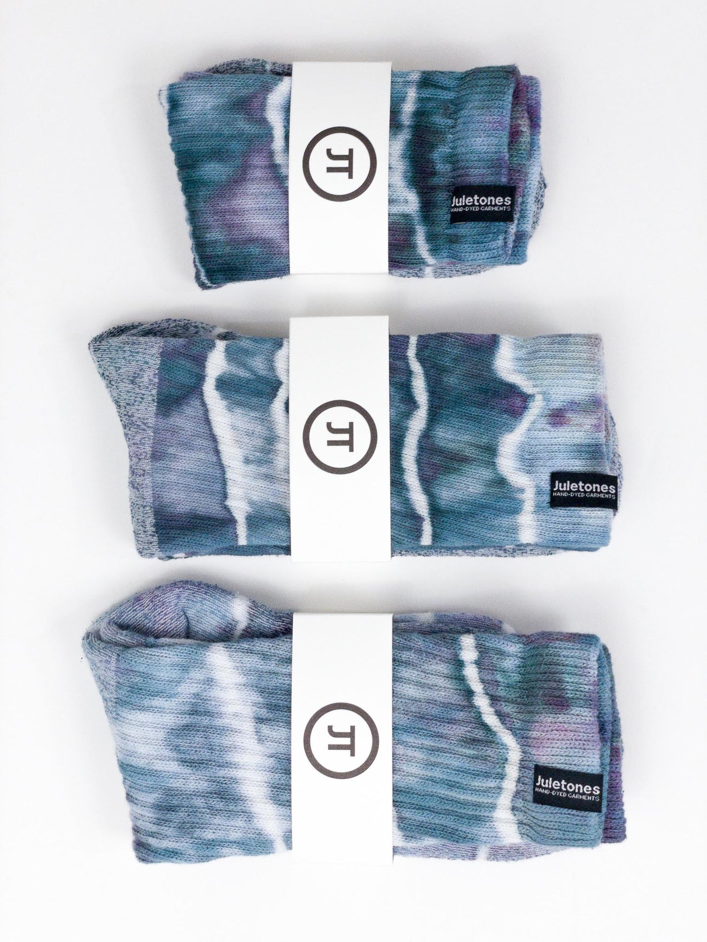 Ice-Dyed Geode Socks Scheme #2