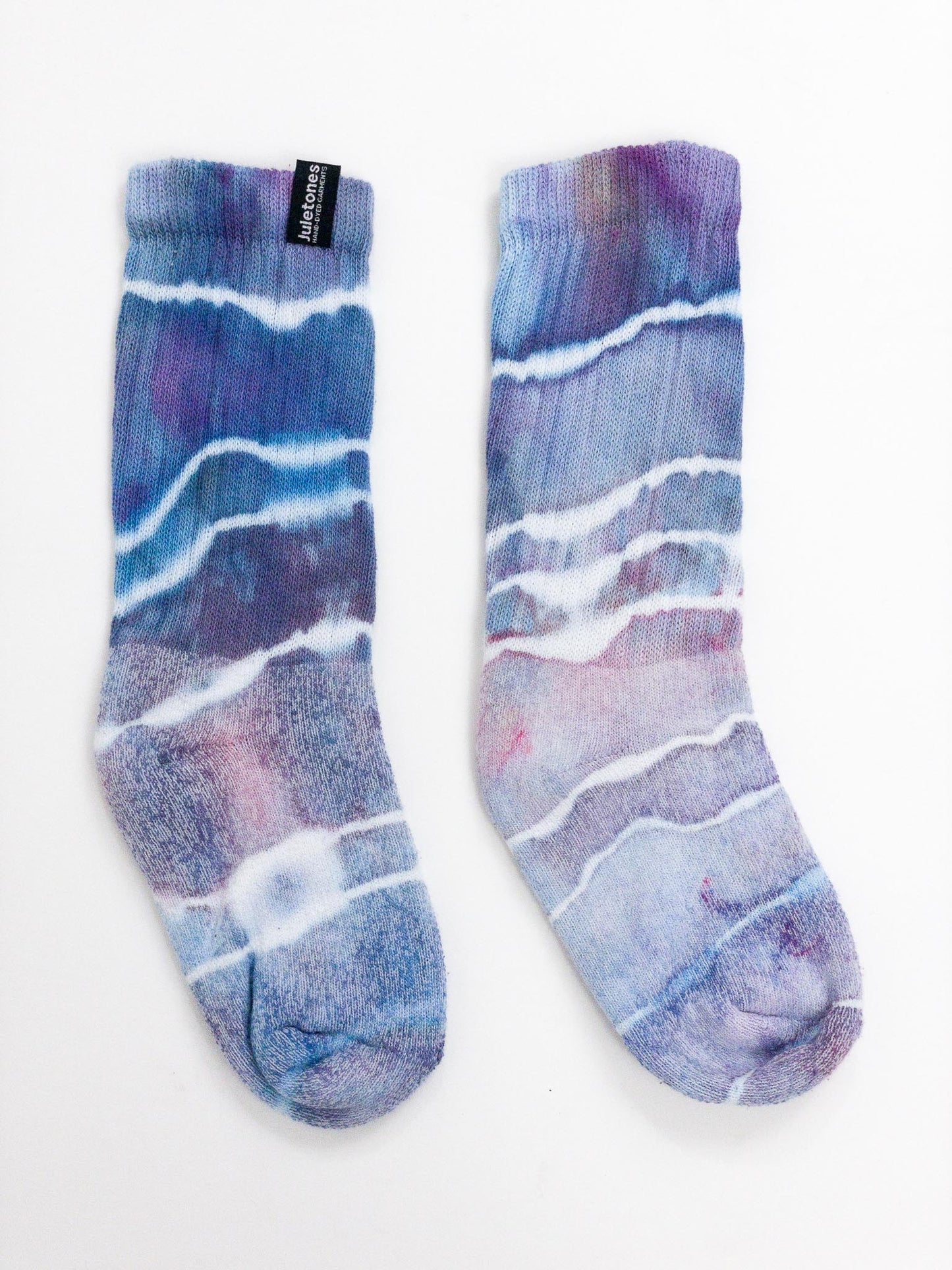 Ice-Dyed Geode Socks Scheme #1