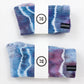 Ice-Dyed Geode Socks Scheme #1