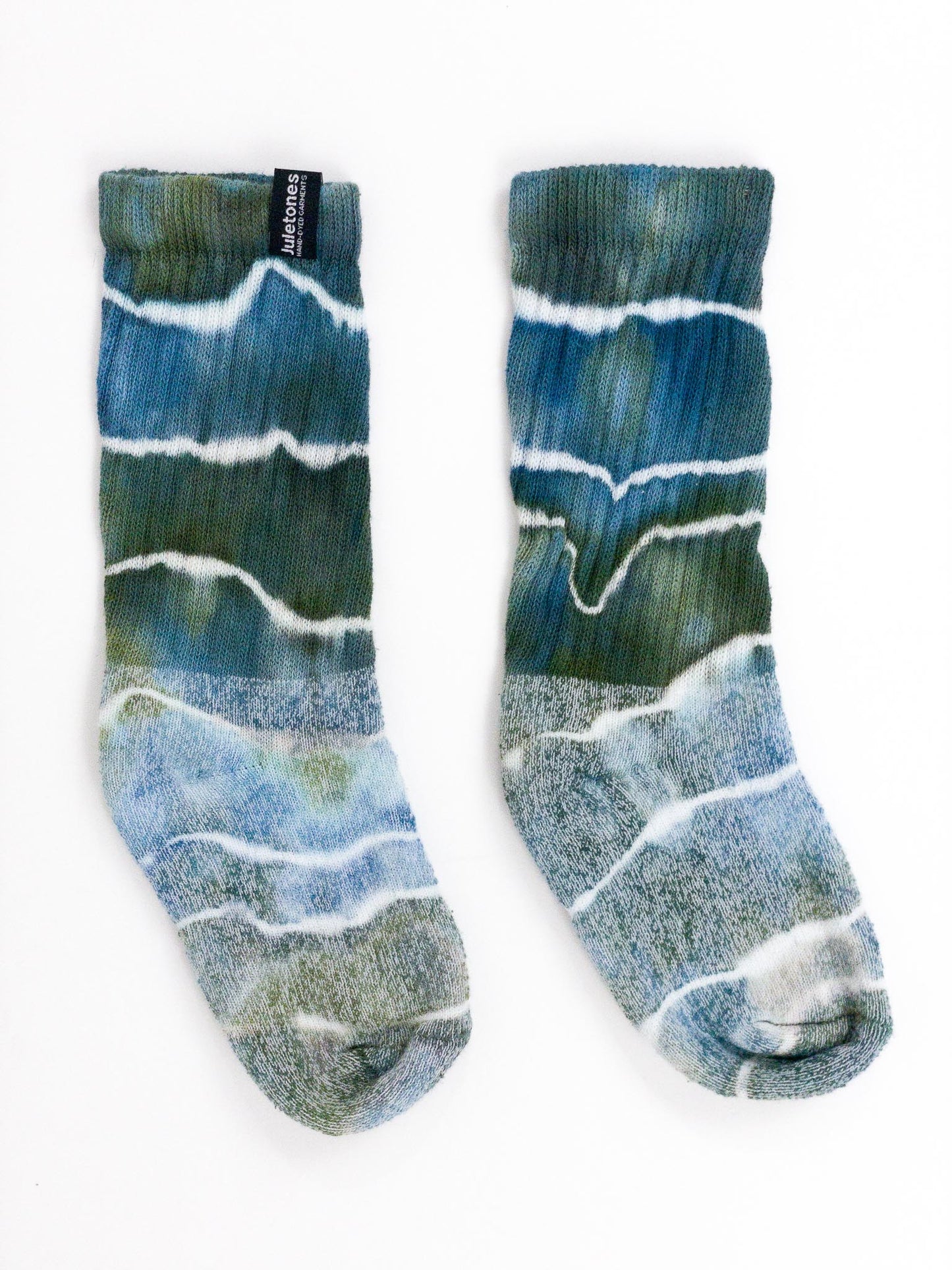 Ice-Dyed Geode Socks Scheme #4