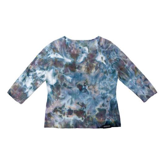 Ice Dyed Knit Blouse