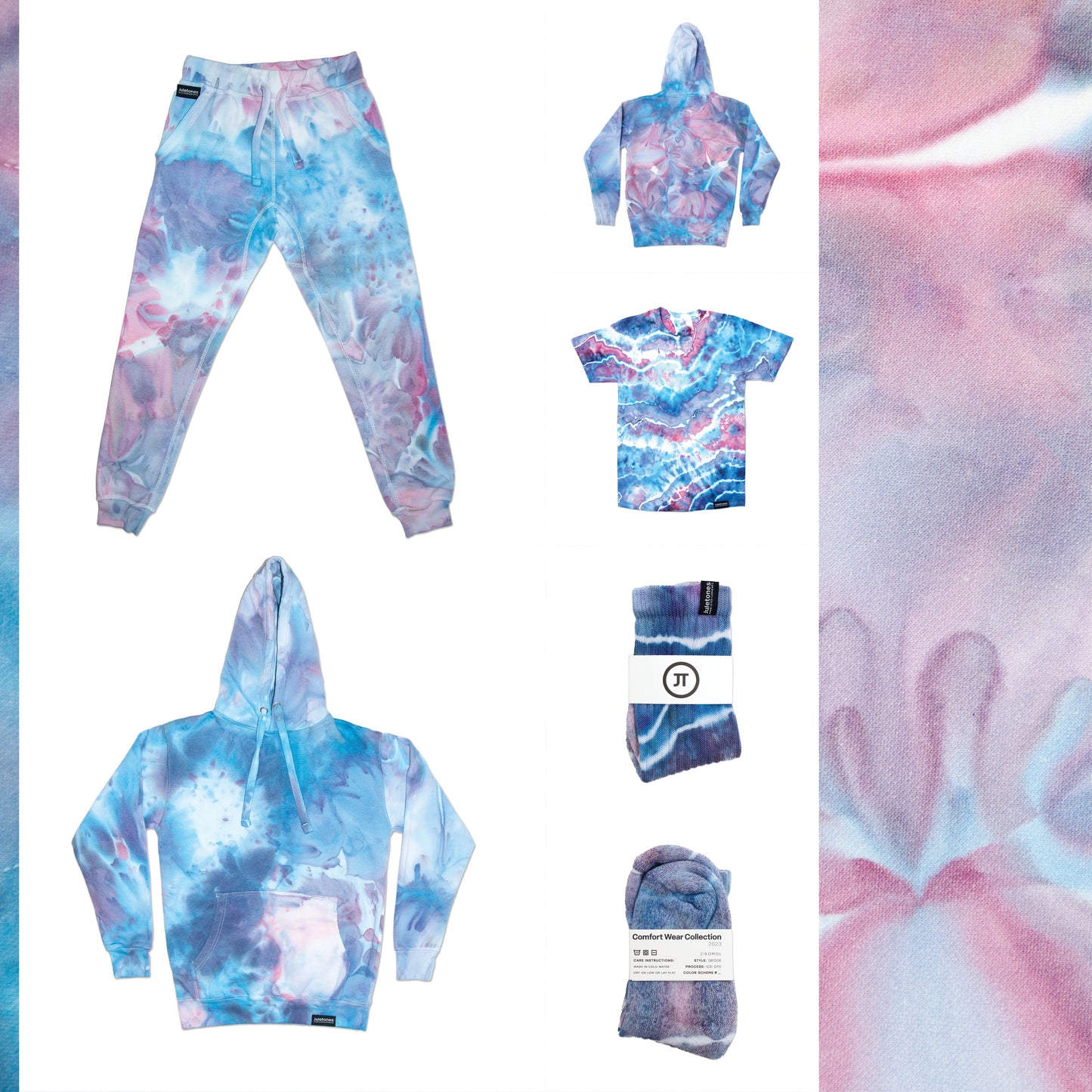 Ice-Dyed Hoodie Scheme #1