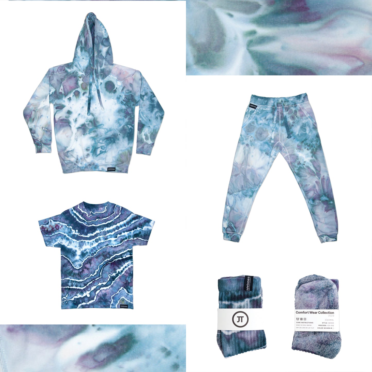 Ice-Dyed Hoodie Scheme #2