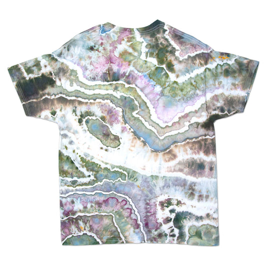 Ice-Dyed Geode T-Shirt Scheme #3