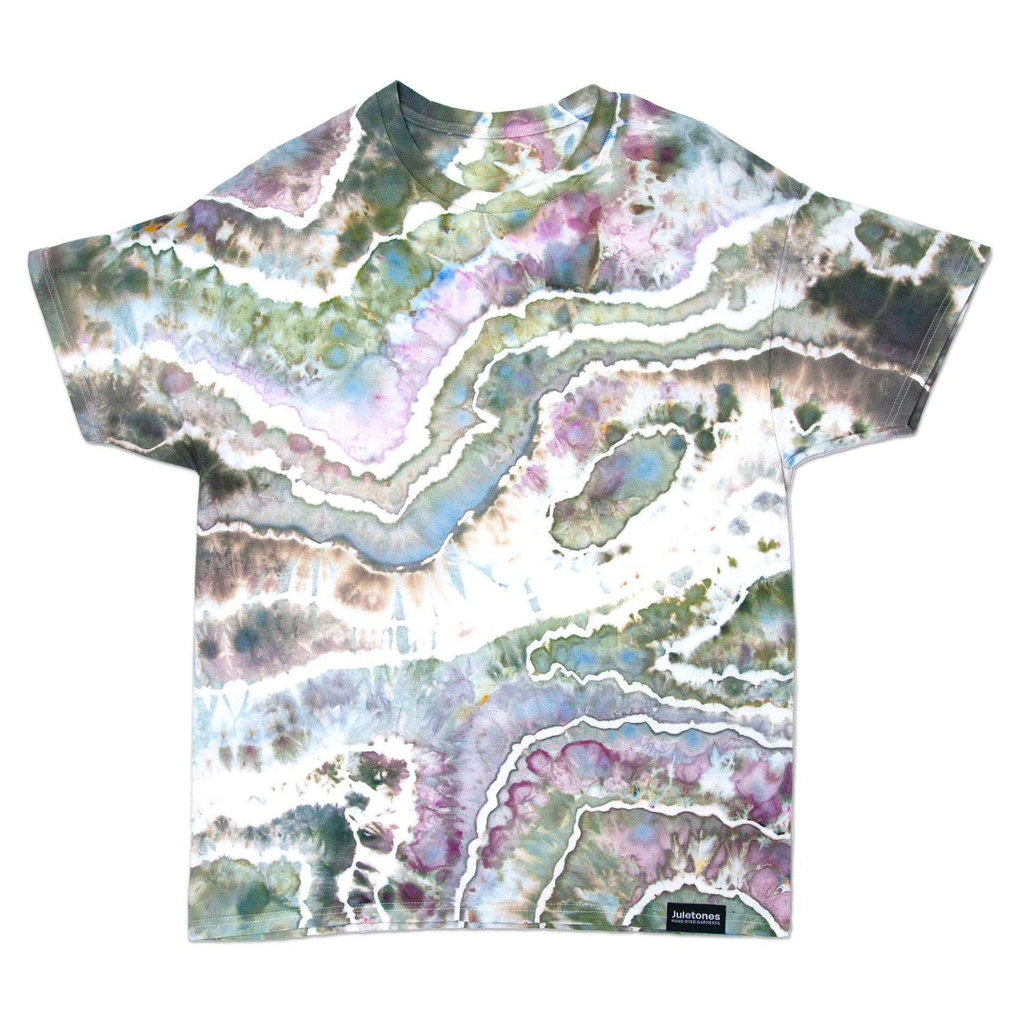 Ice-Dyed Geode T-Shirt Scheme #3