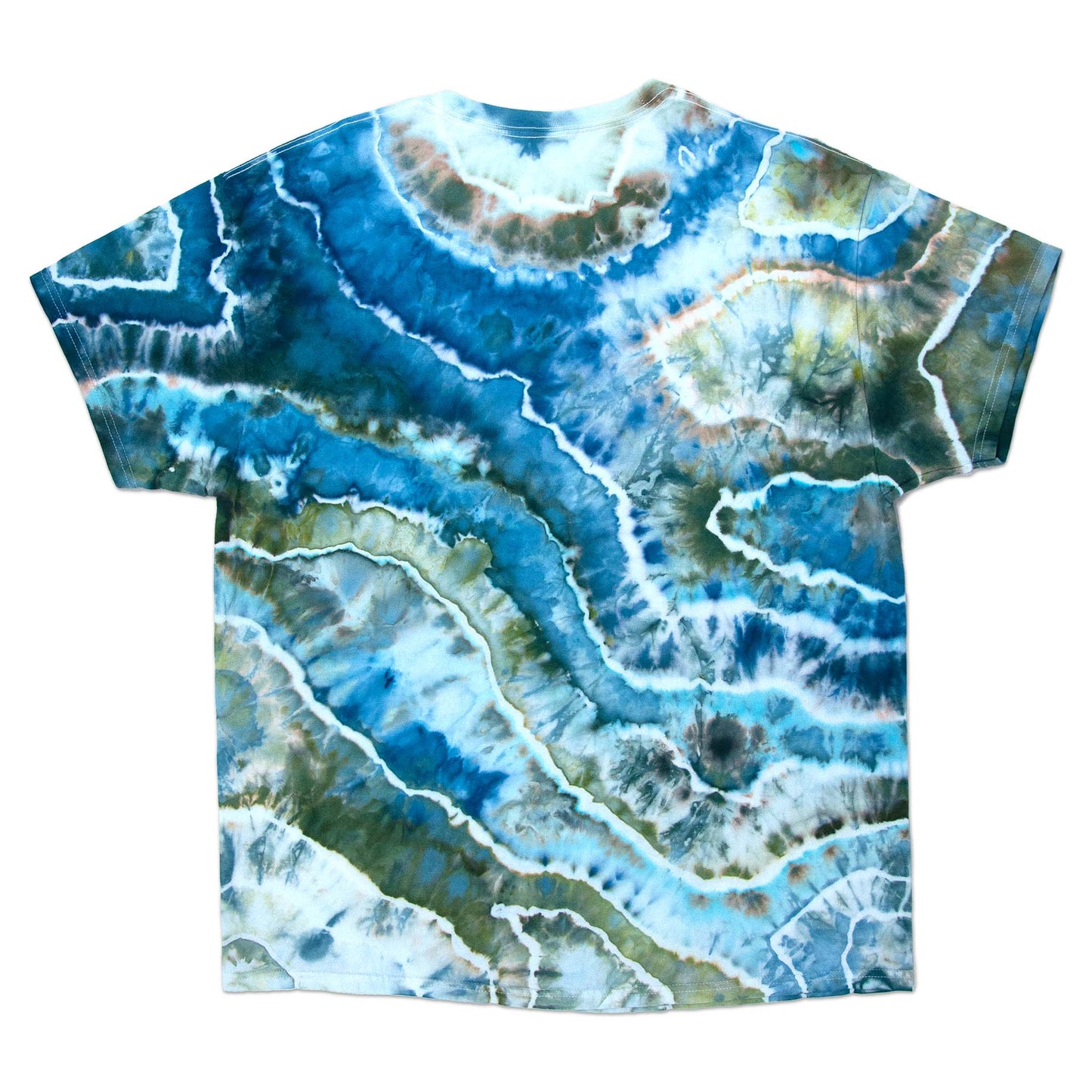 Ice-Dyed Geode T-Shirt Scheme #4