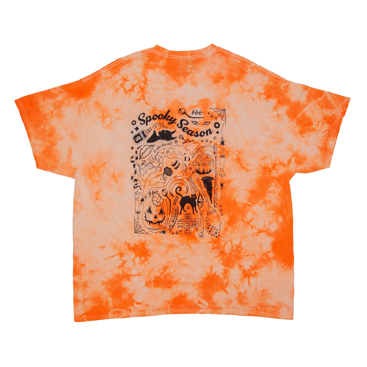 Spooky Season Tie-Dye T-Shirt